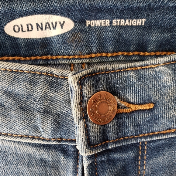 Old Navy Power Straight Jeans - Picture 2 of 3